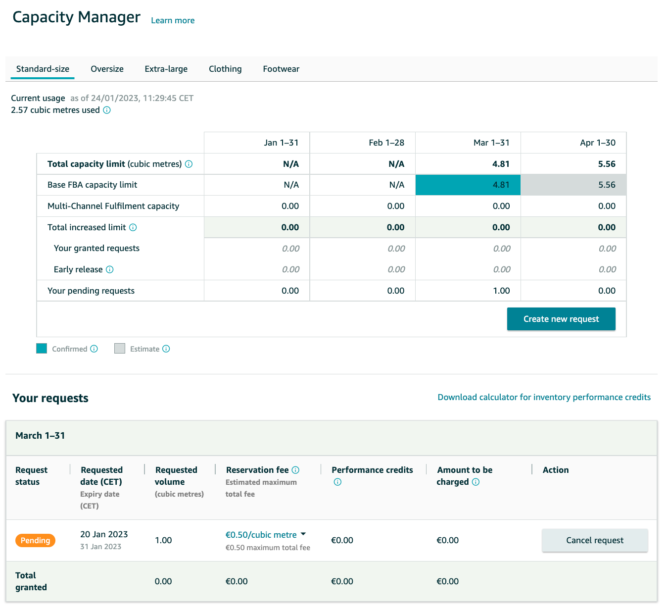 Amazon Capacity Manager