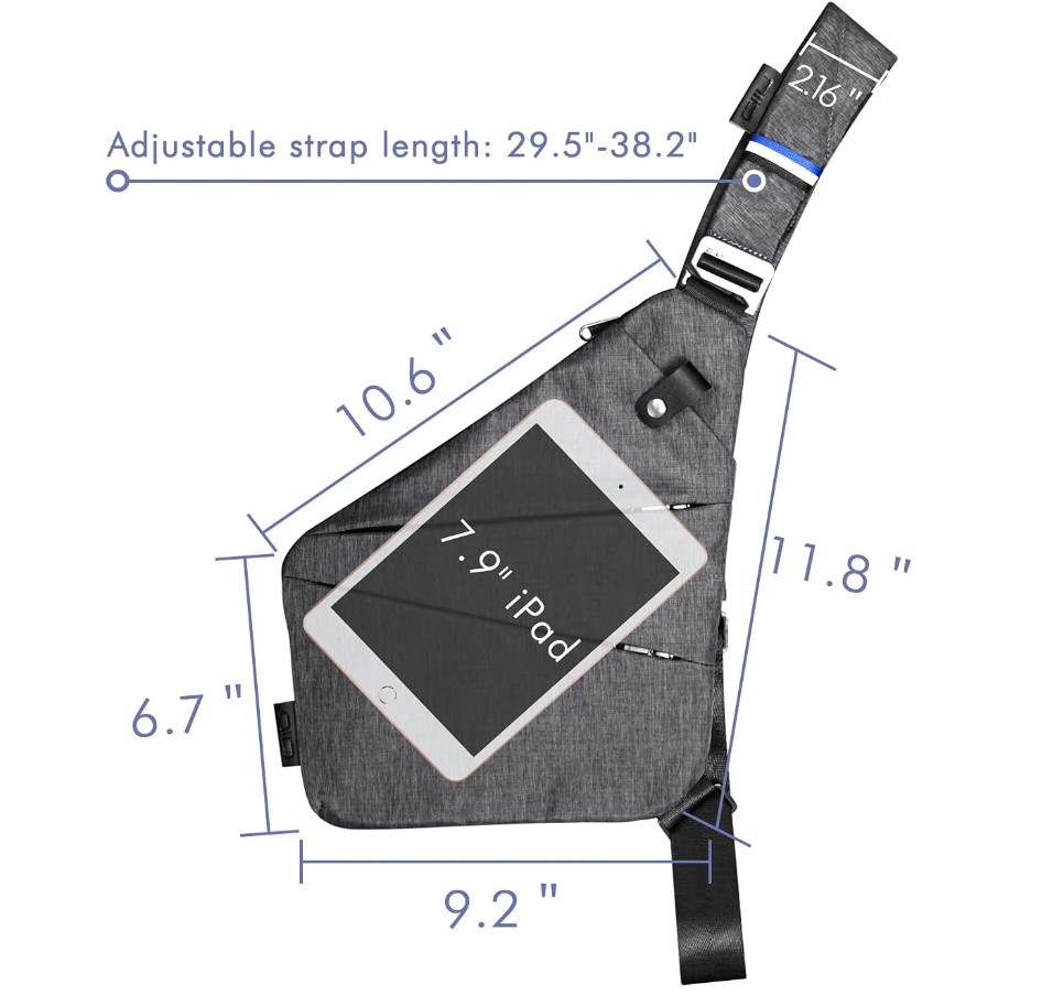 Figure 7: Additional size information that would not be possible in the main image