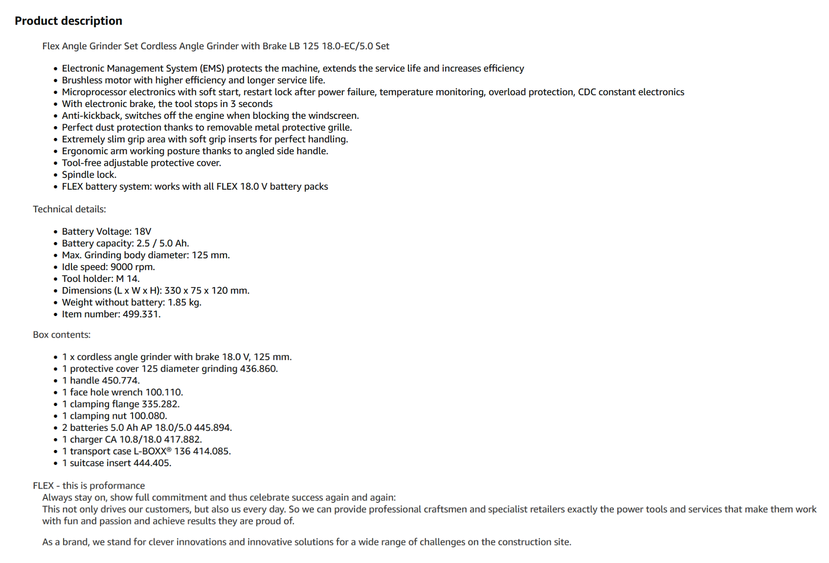 Amazon Product Description Examples: A good product description